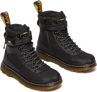 Dr Martens Childrens Combs Tech Junior Extra Tough Nylon Black