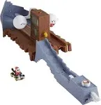 Mario Kart Boo's Spooky Sprint Track Set with Shy Guy Hot Wheels New