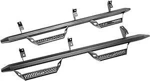 N-Fab PRC1471QC-TX Predator Pro Cab Length Step Fits Sierra 1500 Silverado 1500