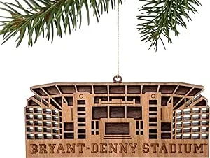 Bryant-Denny Stadium Christmas Ornament, Officially Licensed Alabama Crimson Tide Holiday Ornament, UA Football Fan Ornament