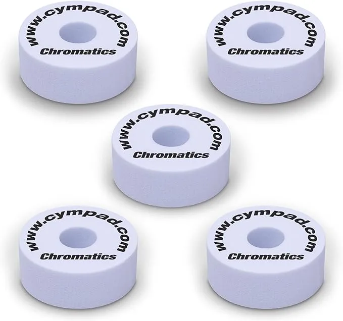 Chromatics Foam Cymbal Washer Set 40/15mm White