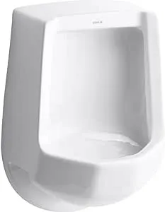 Kohler K-4989-R-0 Urinal with Rear Spud White Finish