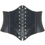 Lace-up Corset Elastic Retro Cinch Belt Waist Belt Four Sizes