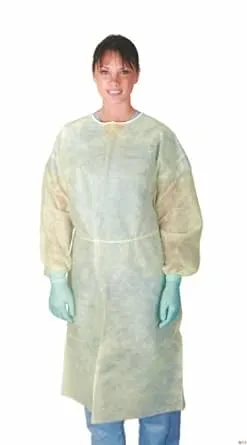 50/CS Classic Cover Lightweight Polypropylene Isolation Gowns