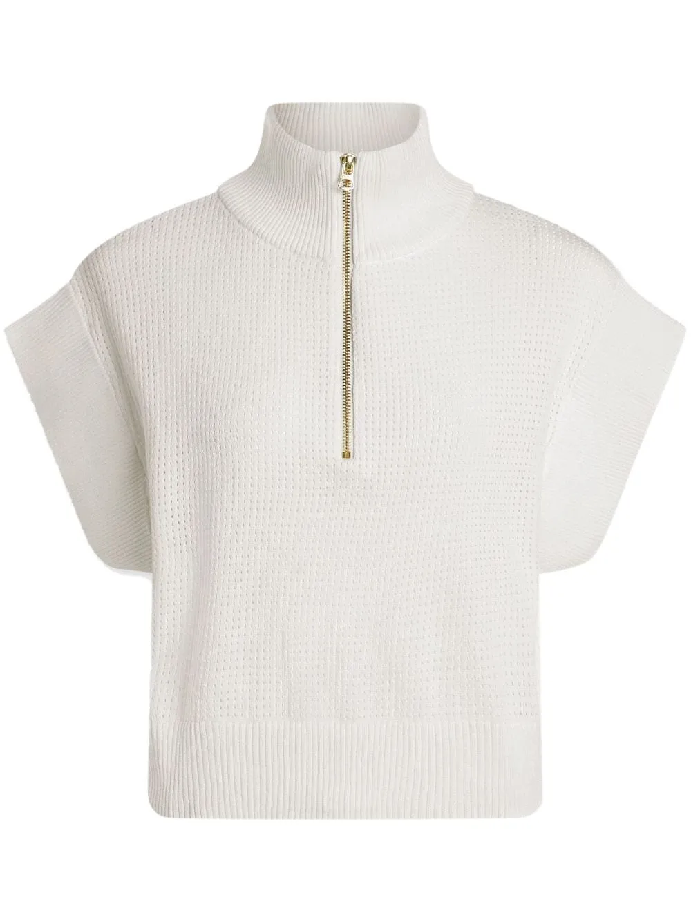 Varley Fulton Cropped Knit Women's Sweater Snow White : LG