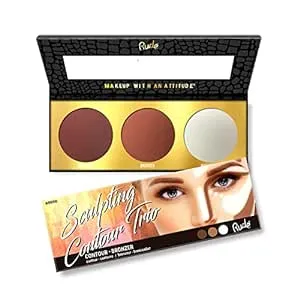 Rude Cosmetics Sculpting Contour Trio Makeup Women 0.54 oz