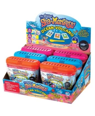 Sea-Monkeys® Ocean Volcano - World's Only Instant Pets® - Assorted Colors - Ages 6+ (Pack of 1)