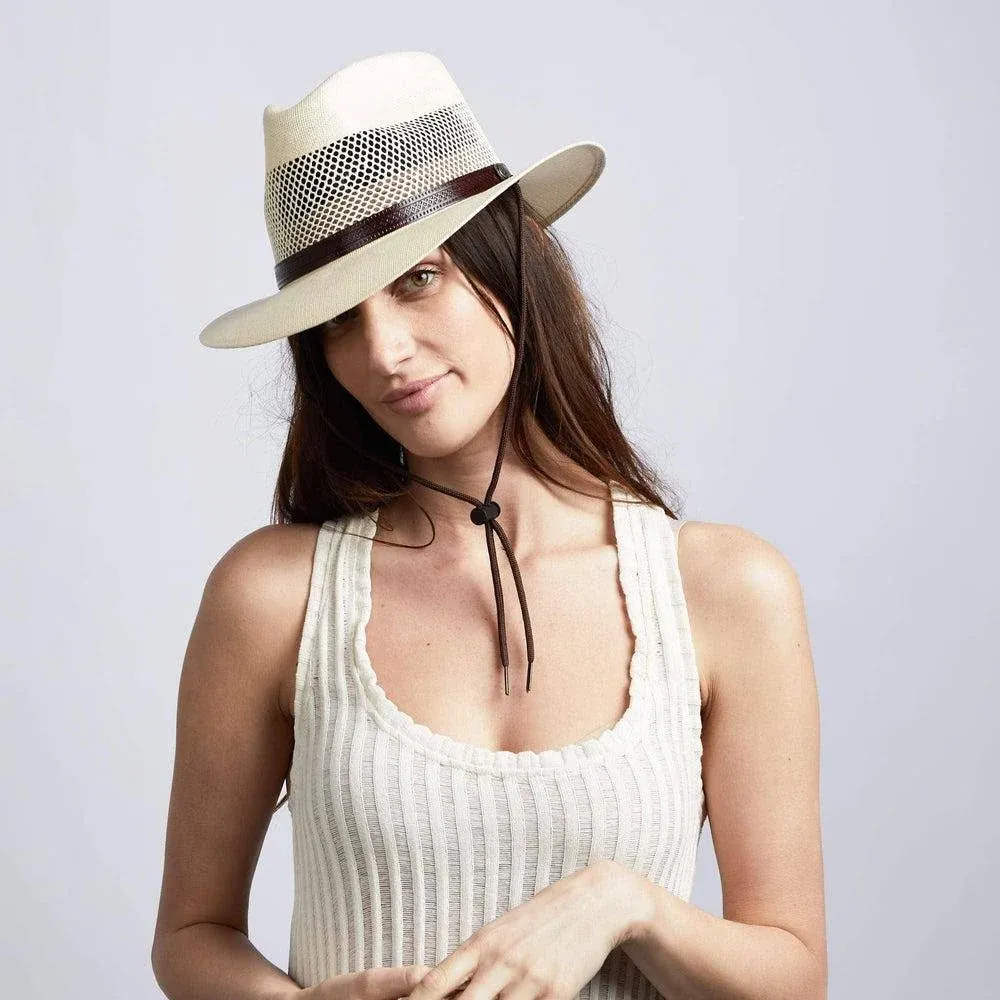 Milan | Mens Straw Fedora Hat