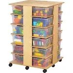 Jonti-Craft 24 Tub Tower - The Ultimate Classroom Storage Solution