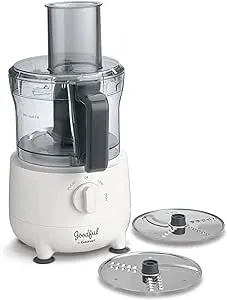 Goodful by Cuisinart FP350GF 8-Cup Food Processor, White