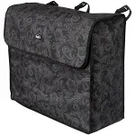 Tough 1 Blanket Storage Bag in Prints Tooled Leather Black