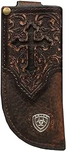 Ariat Cutout Cross Leather Knife Sheath