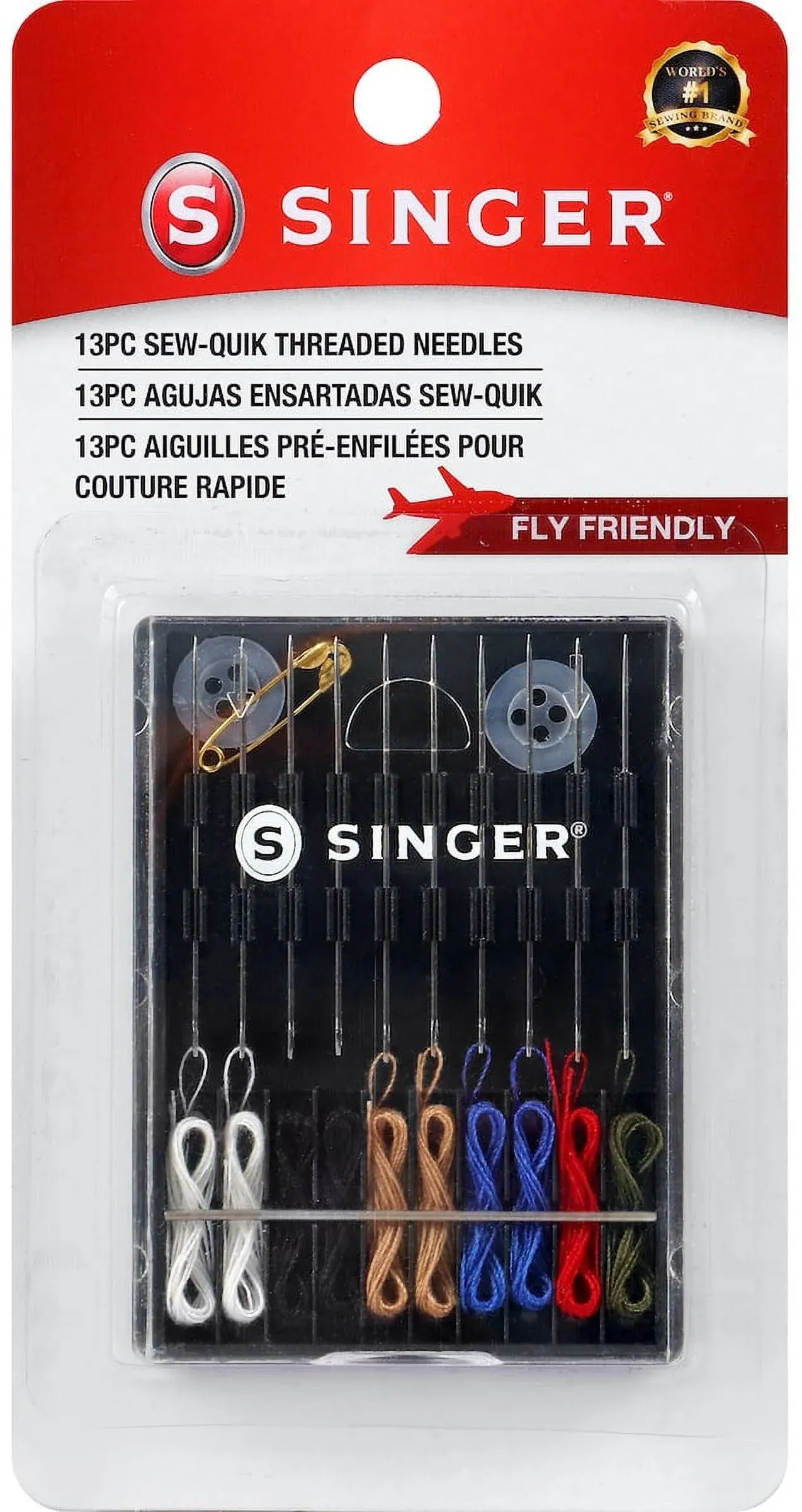 Singer Sew-Quik Threaded Hand Needle Kit