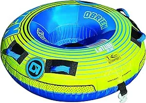 O'Brien LeTube Deluxe Towable Tube, Blue, 1 Person (2201505)