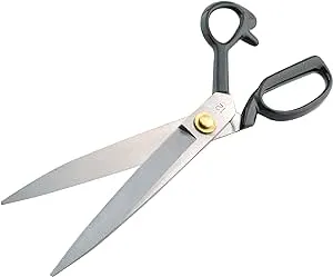 eZthings® 12" Upholstery Shears Heavy Duty Scissors For Cutting Arts and Craft Fabrics, Carpets (12 Inch Leather Cutting)