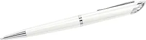 CRYSTAL STARLIGHT BP PEN - WHITE