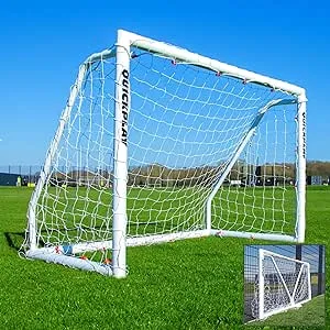 Q-Fold Match Folding Soccer Goal 6 x 4'