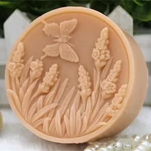 Plumeria flower silicone soap mold - for soap making (Made of high quality silicone)