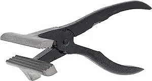 U.S. Art Supply Iron Canvas Pliers, Dual Design with Hammer & Jaw Gripper