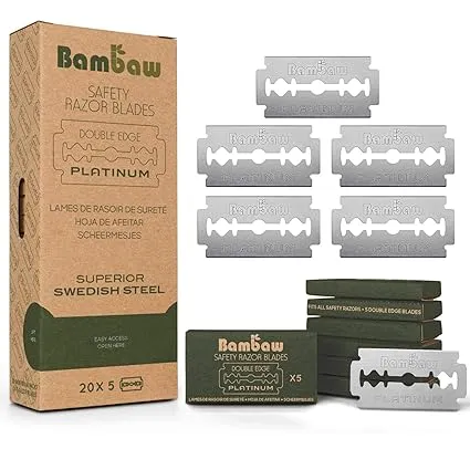 Bambaw Razor Blades - 20 x 5 Pcs