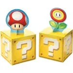 Super Mario Brothers Centerpiece Decorating Kit - 2 Boxes (8") - 1 Centerpiece (4" x 5.5") & 1 Centerpiece (7.75" x 9") Pack of 4 - Perfect for Themed Birthday Parties & Celebrations