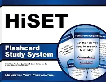 HiSET Flashcard Study System: HiSET Test Practice Questions & Exam Review for the High School Equivalency Test (Cards)