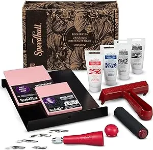 Speedball Block Printing Fabric Deluxe Kit