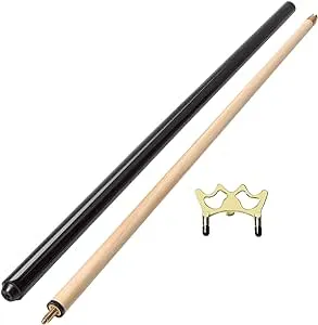 GSE Games & Sports Expert Portable Billiards Bridge Head, Pool Cue Stick with Brass Metal Screw-on Billiard Bridge Head, Pool Cue Accessory for Pool Table