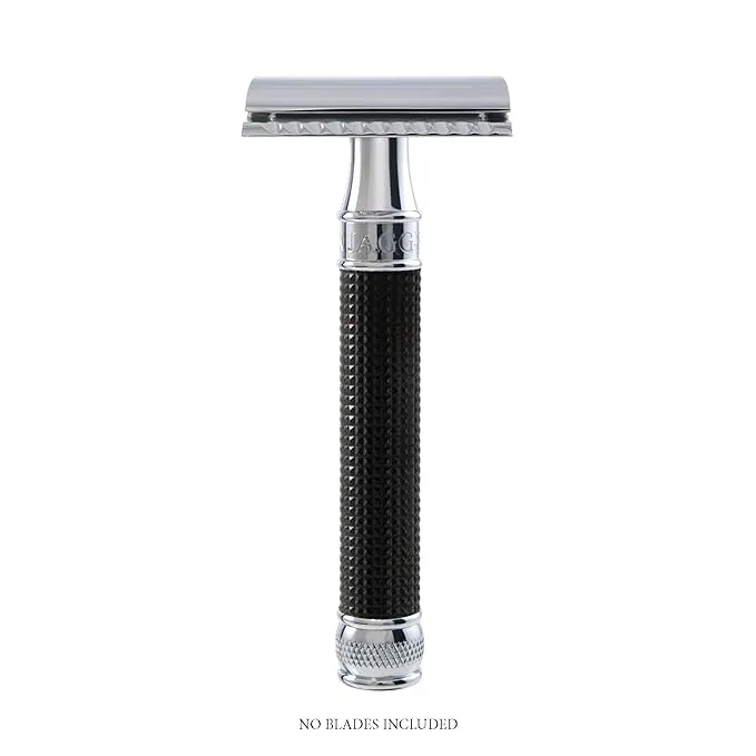 Edwin Jagger de Safety Razor, Black Chrome 3D Diamond