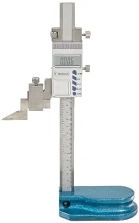 Fowler 54-175-006 Z-Height E Junior Electronic Height Gage, 6" Maximum Measurement