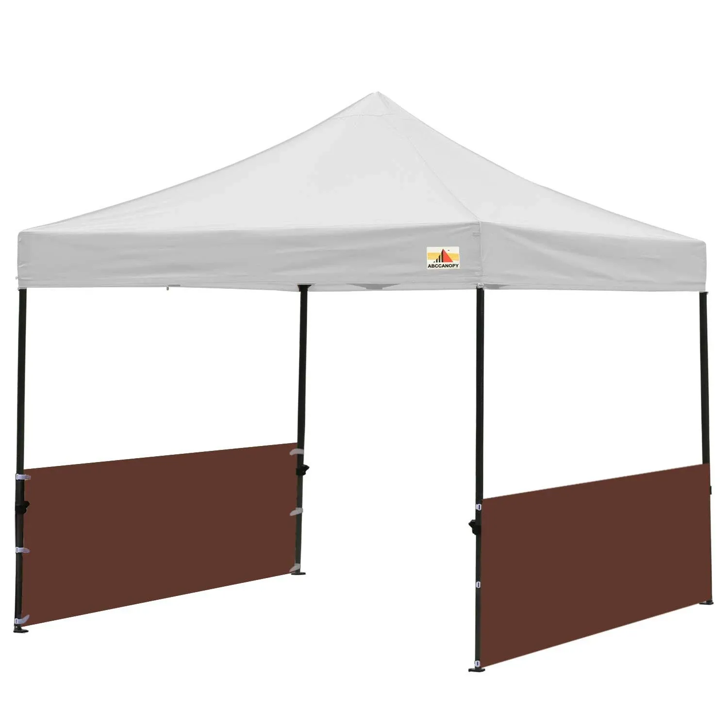 ABCCANOPY Half Walls for Pop Up Canopy Tent, 2 Packs, Brown