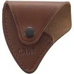 CRKT T-Hawk Leather Sheath Mask for use with Woods Chogan, Kangee & Nobo Tomahawks D2730-1