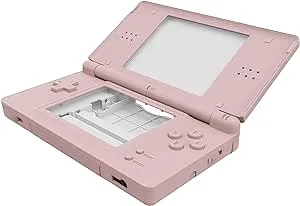 eXtremeRate Replacement Full Housing Shell & Buttons with Screen Lens for Nintendo DS Lite NDSL - Classic FC Style