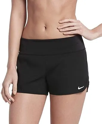 Nike Women's Plus Solid Element Swim Boardskirt - Black - Size 1x