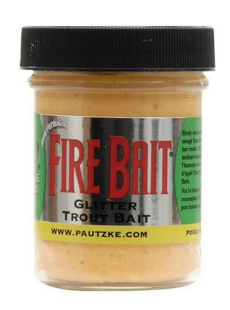 Pautzke Bait 1.5 oz Fire Bait - Peach