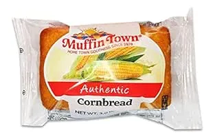 Muffin Town Cornbread Loaves Case, Size: 3 oz.