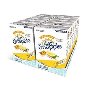 Diet Snapple Powder Drink Mix – Sugar Free & Delicious, Made with Natural Flavors (Diet Lemon, 72 Sticks)