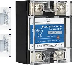 CG Solid State Relay SSR-40DD DC to DC Input 3-32VDC To Output 5-240VDC 40A S...