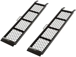 Rage Powersports Black Widow ST-4811-1600-MV2 Steel 4' ATV Trailer Ramps