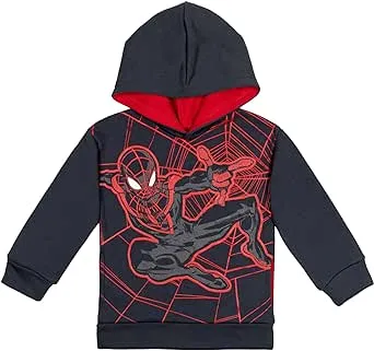 Marvel Spider-Man Avengers Hulk Miles Morales Captain America Fleece Hoodie Toddler to Big Kid