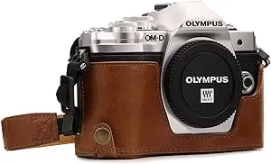 MegaGear Ever Ready Half Case and Strap for Olympus OM-D E-M10 Mark III Camera