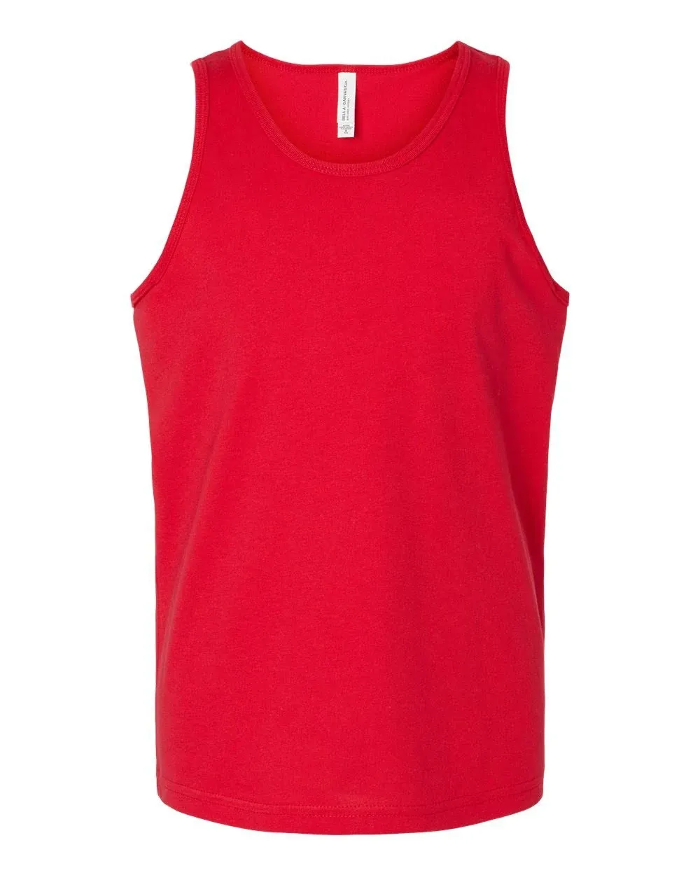 Bella + Canvas 3480Y - Youth Jersey Tank L Red