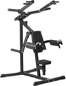 Titan Fitness Plate-Loaded Deltoid and Shoulder Press Machine, 700 LB Capacity, Upper Body Strength Training for Chest Back Shoulders Pecs Delts