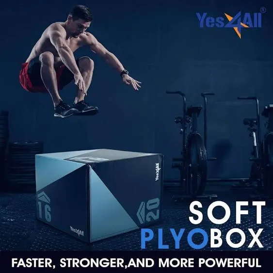 3 in 1 Foam Plyometric Jump Box Jump Training &amp; Conditioning