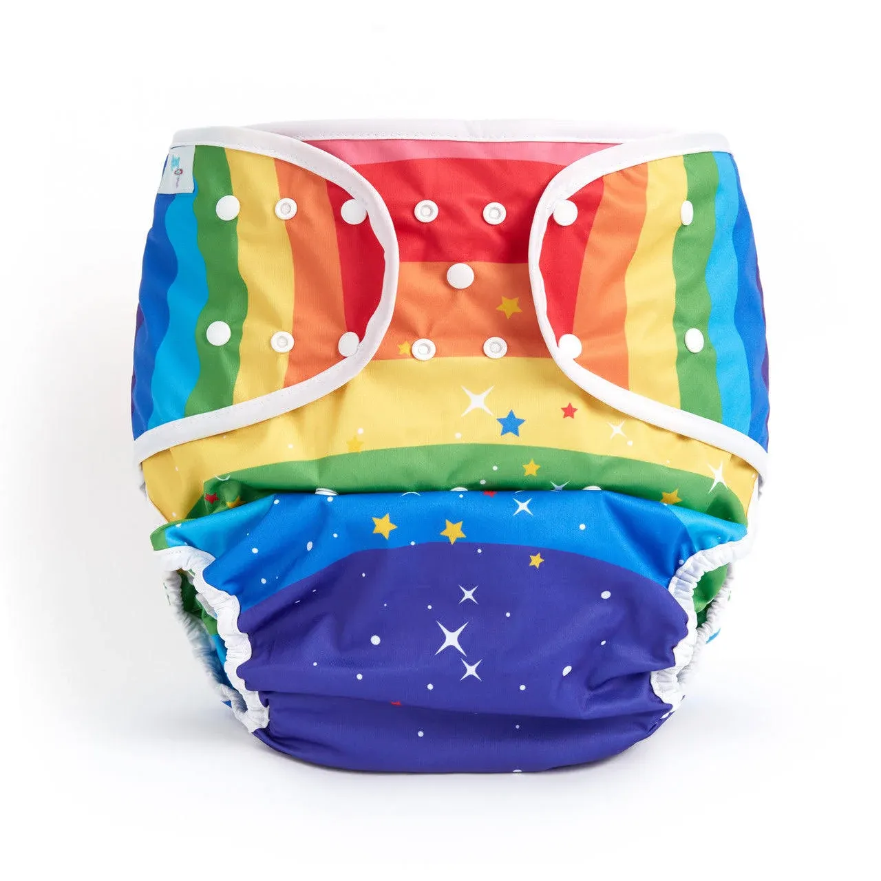 Rearz Rainbow Star Adult Diaper Wrap / Cover 