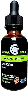 Cedar Bear Kava Calm a Liquid Herbal Supplement That Supports The Central Nervous and Digestive Systems 1 FL Oz