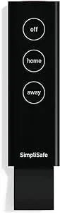 Key Fob Remote for SimpliSafe Systems - Black