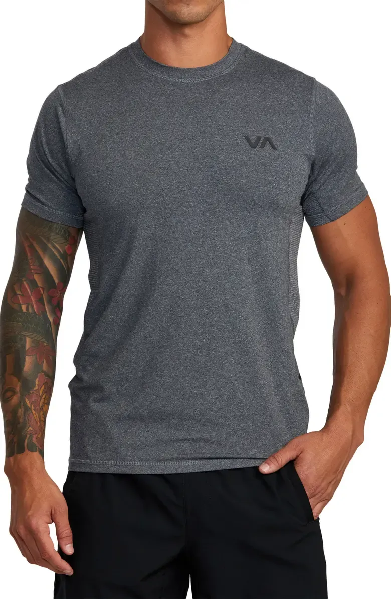 RVCA Men's Sport Vent Short Sleeve Crew Neck T-Shirt