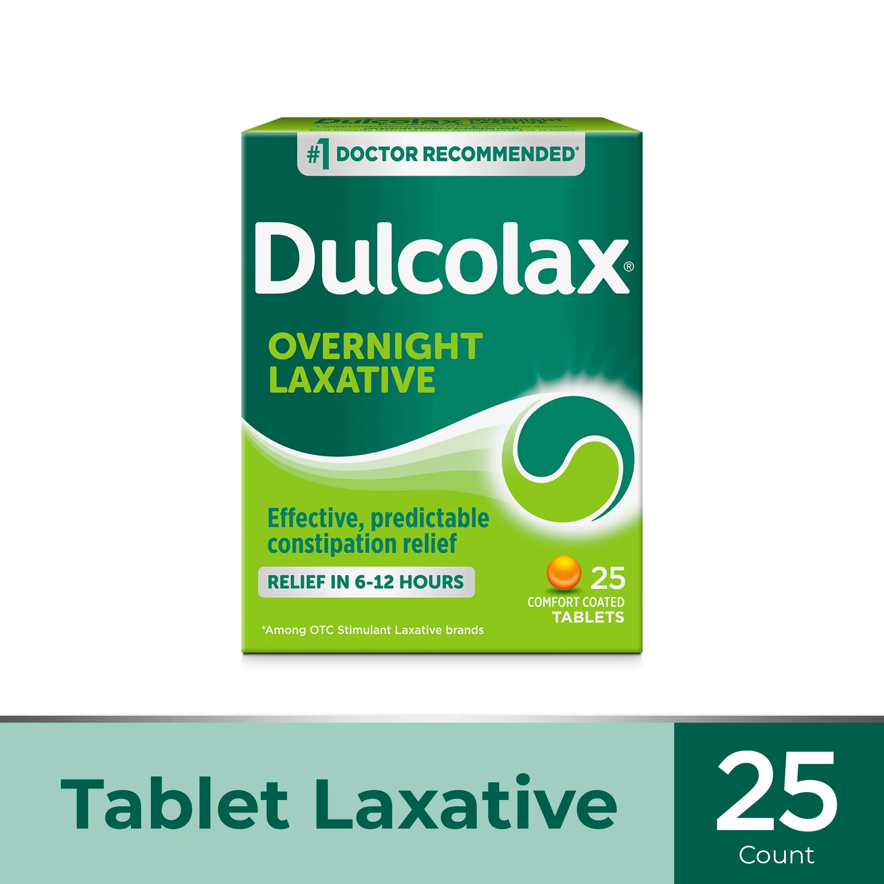 5 Mg Laxative Tablets, 25-Count 