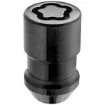 McGard 24548 5 Lug Nut Lock Set Black 1/2-20 Pitch 1.46&#034; Length w/ Key